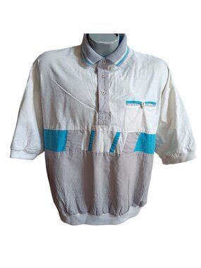 XL True Vintage Pullover Shirt Current Editions Color Block 1990's Yacht Club